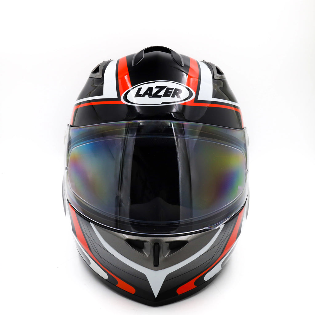 Kask motocyklowy LAZER OSPREY Genius czarny/czerwony