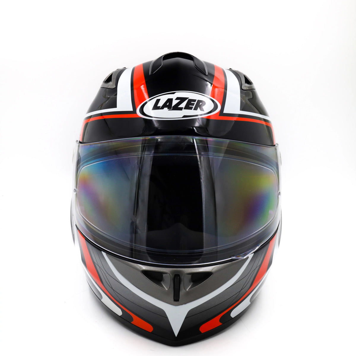 Kask motocyklowy LAZER OSPREY Genius czarny/czerwony