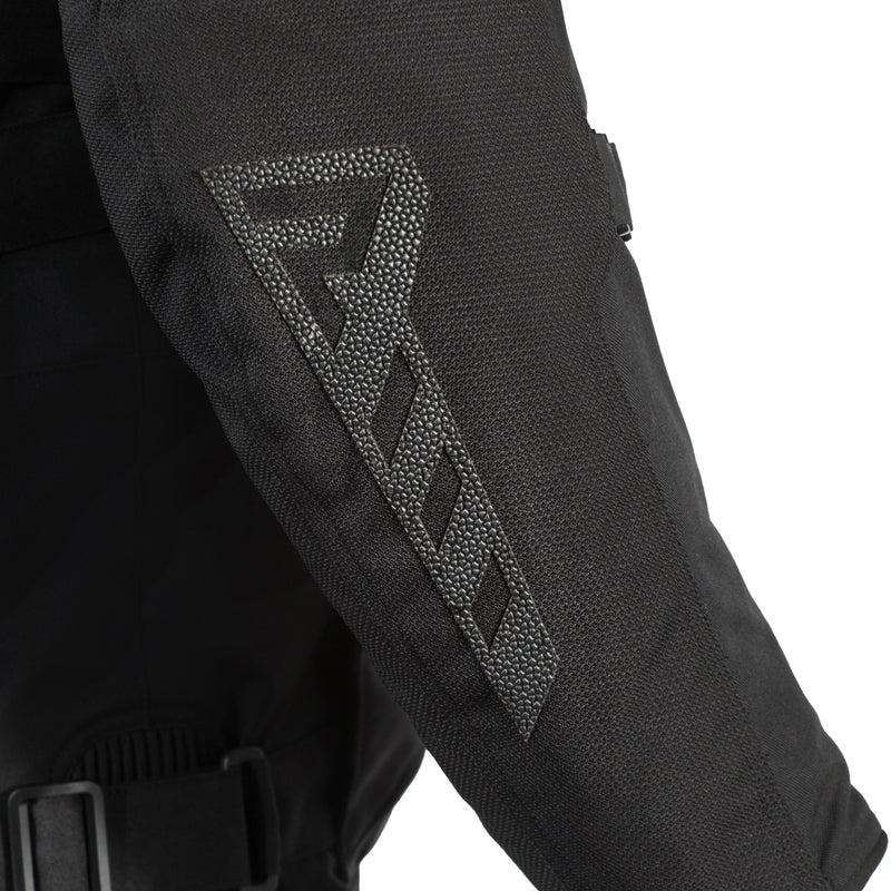 KURTKA MOTOCYKLOWA TEKSTYLNA REBELHORN PATROL BLACK