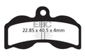 CFA300HH - Klocki hamulcowe rowerowe (spiekane) EBC Brakes