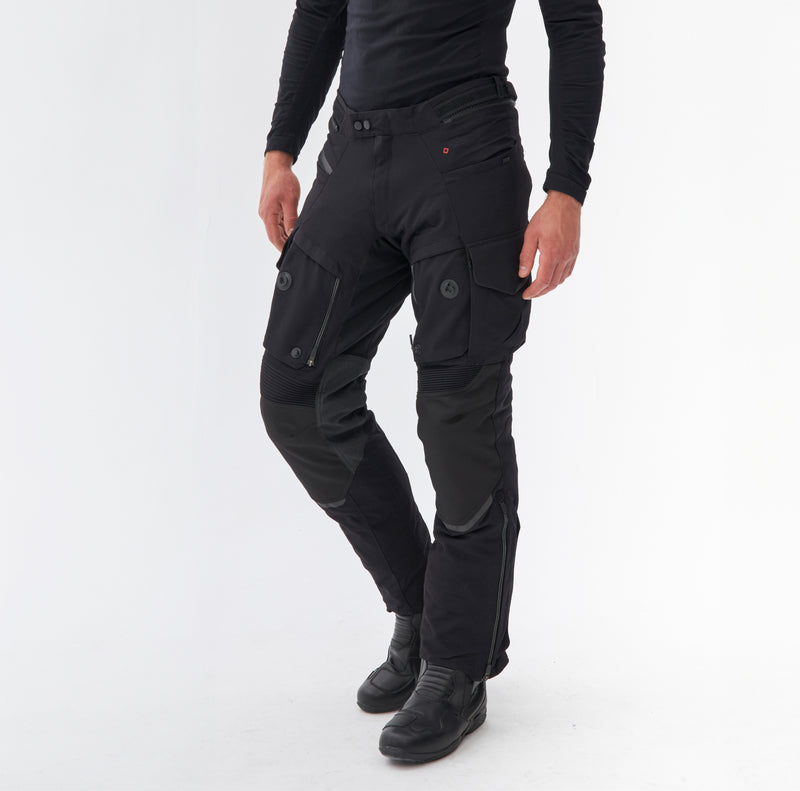 SPODNIE MOTOCYKLOWE TEKSTYLNE REBELHORN RANGE BLACK