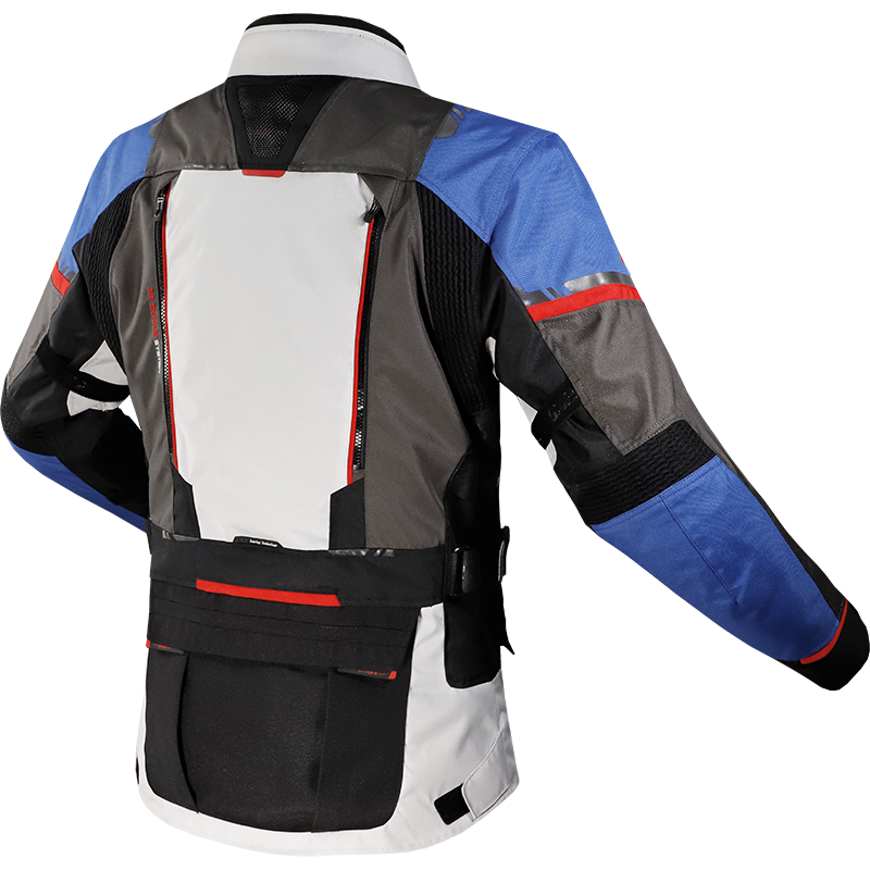 KURTKA LS2 NORWAY MAN BLUE BLACK GREY RED