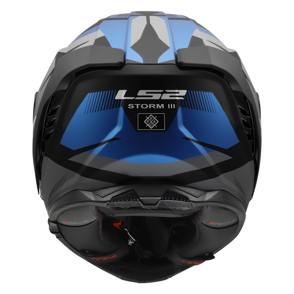 KASK LS2 FF818 STORM III KOMAI BLACK BLUE