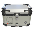KUFER CENTRALNY ALUMINIOWY COOCASE 55L SREBRNY Z MAPĄ PL + TORBĄ WEWNĘTRZNĄ