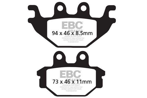 EBC Brakes Klocki hamulcowe EBC FA377R (kpl. na 1 tarcze)