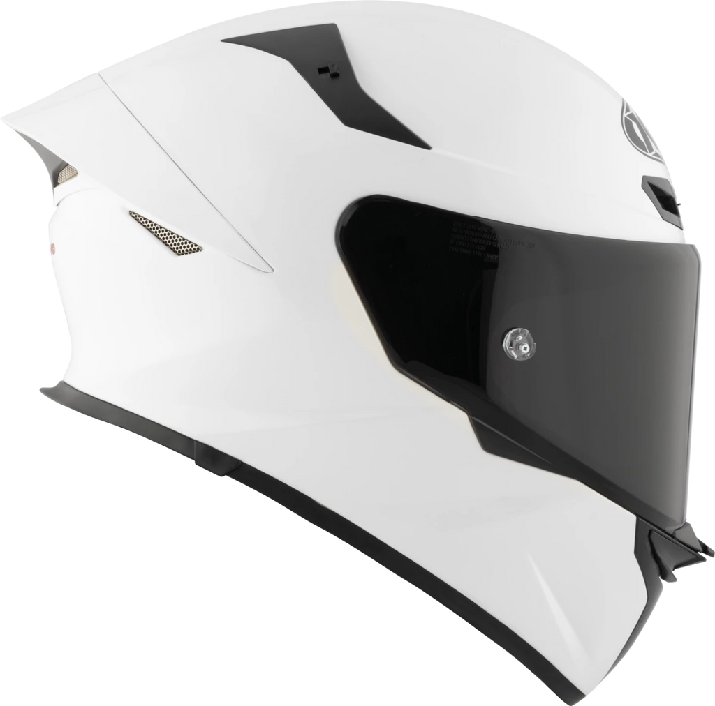 Kask motocyklowy KYT TT-REVO PLAIN Biały