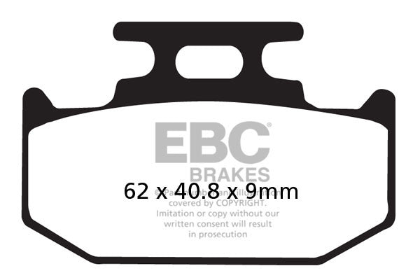 EBC Brakes Klocki hamulcowe EBC FA152TT (kpl. na 1 tarcze)