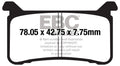 EBC Brakes Klocki hamulcowe EBC FA700HH wzmacniane (kpl. na 1 tarcze)