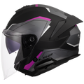KASK LS2 OF618 VERSO II AIR BLACK PURPLE