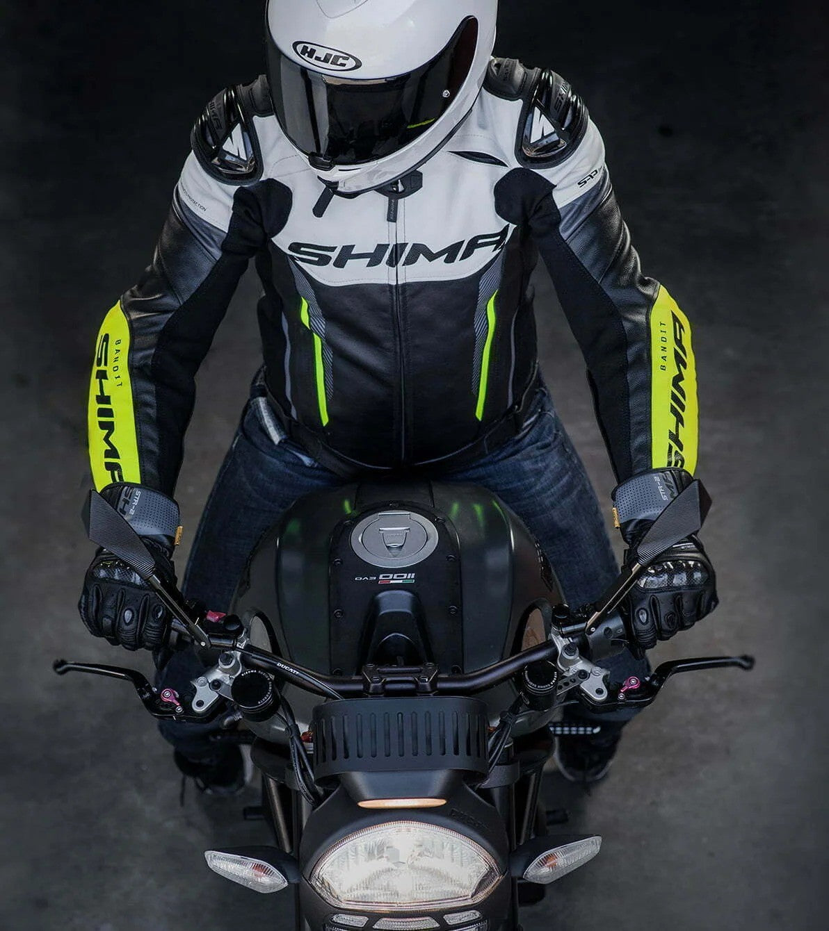 SHIMA STR-2 GLOVES FLUO