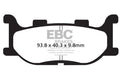 EBC Brakes Klocki hamulcowe EBC FA199 (kpl. na 1 tarcze)