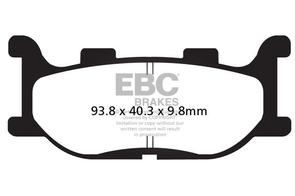 EBC Brakes Klocki hamulcowe EBC FA199 (kpl. na 1 tarcze)