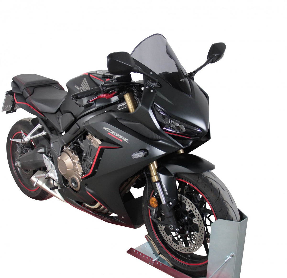 Szyba motocyklowa MRA HONDA CBR 650 R 2019-2023, forma R, przyciemniana