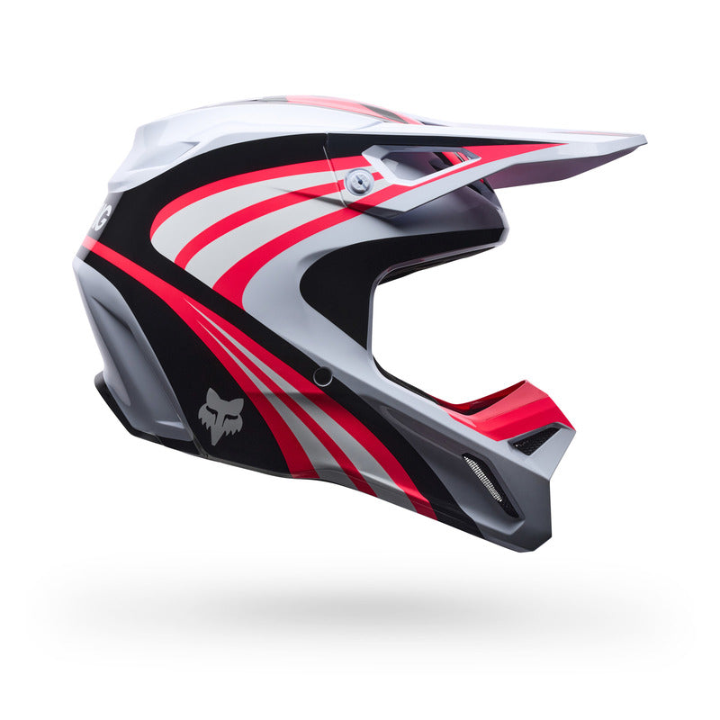 KASK MOTOCYKLOWY JUNIOR FOX V1 DRAFT WHITE