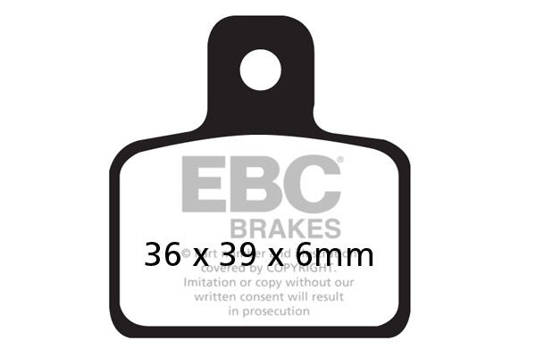 EBC Brakes Klocki hamulcowe EBC FA351TT (kpl. na 1 tarcze)