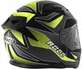 Kask motocyklowy ROCC 333 matowo-szary/neonowy