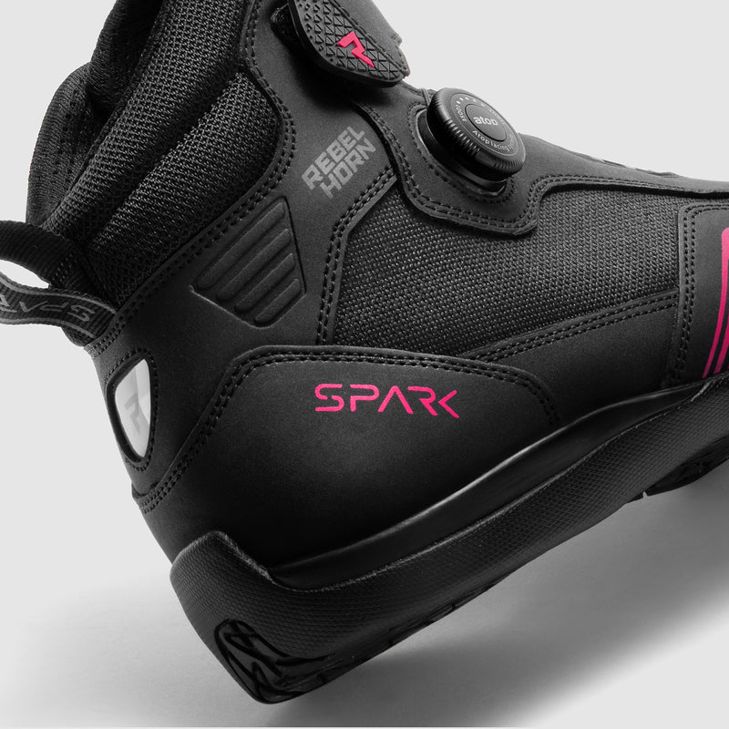 BUTY MOTOCYKLOWE REBELHORN SPARK 3 BLACK PINK – zdjęcie 7