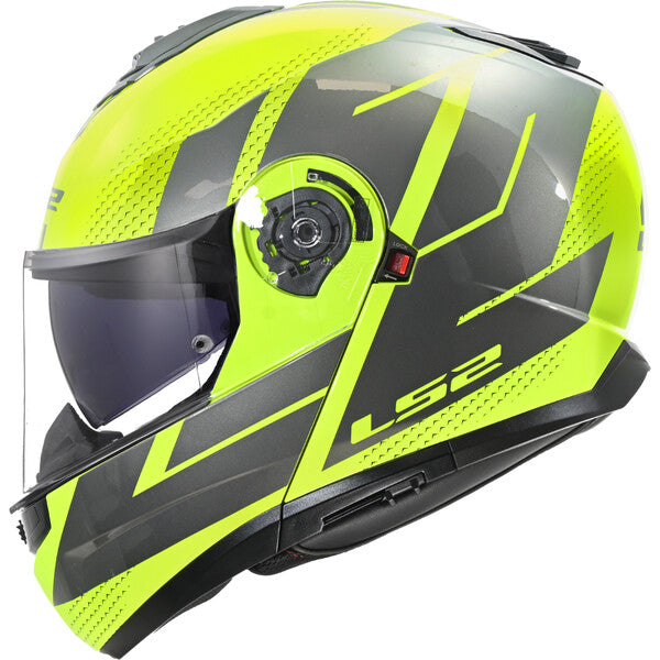 KASK LS2 FF908 STROBE II CODE H-V YEL. GREY-06