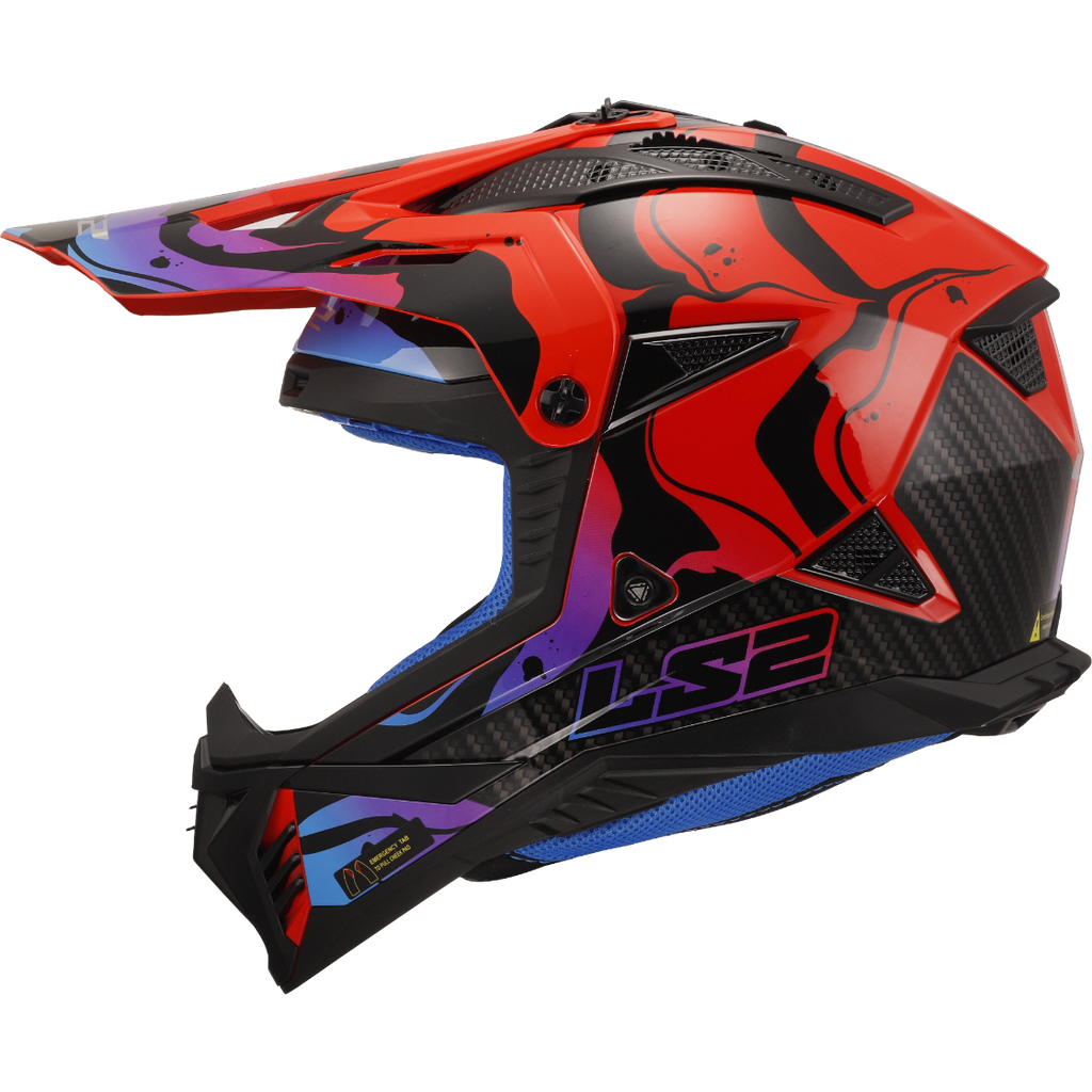 KASK LS2 MX708 FAST II WASH GLOSS RED
