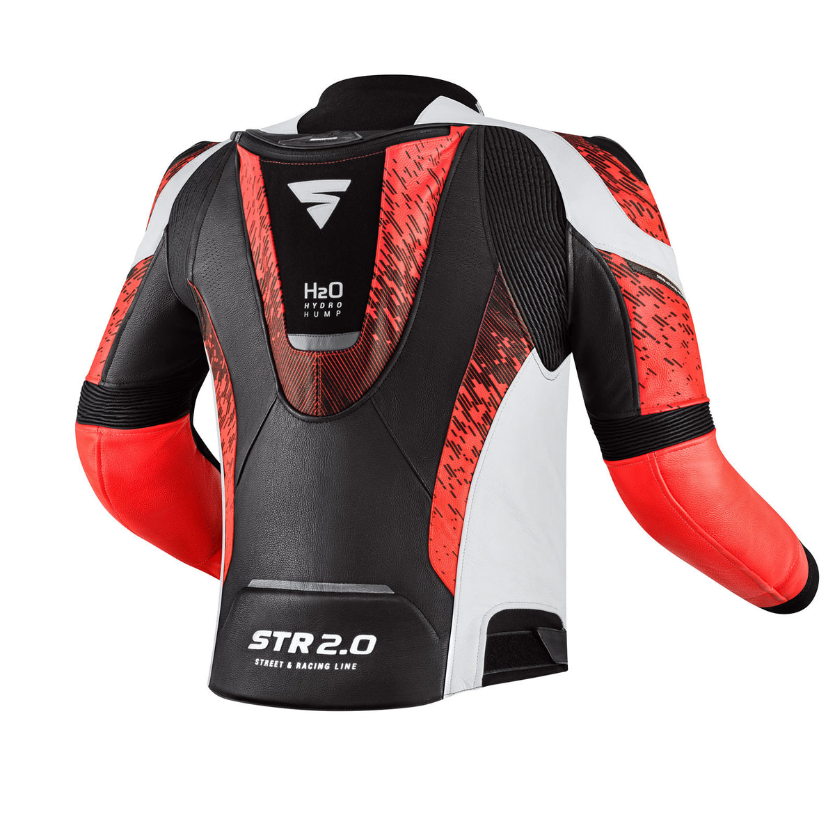 SHIMA STR 2.0 JKT RED FLUO