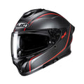 KASK MOTOCYKLOWY HJC C71 QUEZ BLACK RED