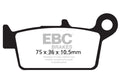EBC Brakes Klocki hamulcowe EBC FA131TT (kpl. na 1 tarcze)
