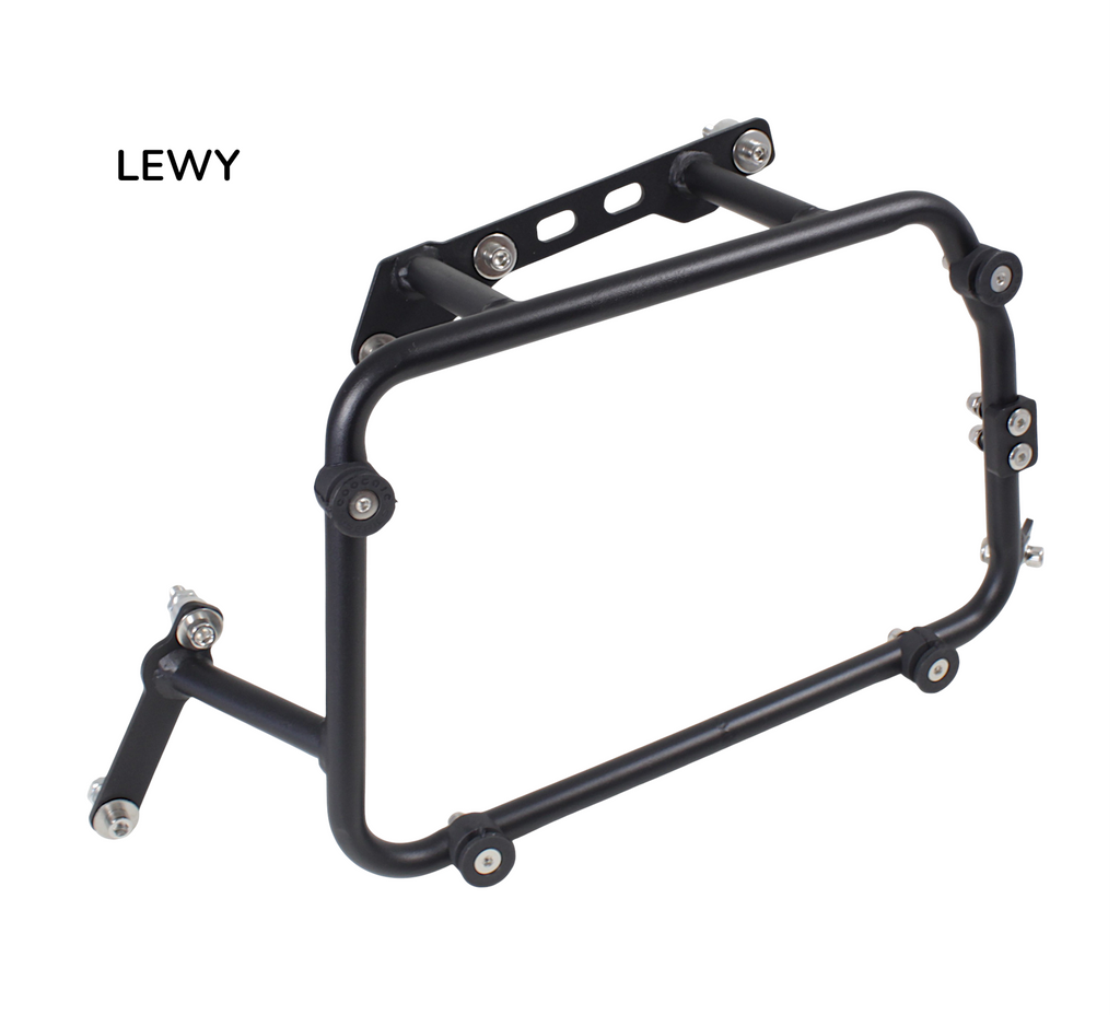 ZESTAW STELAŻY KUFER CENTRALNY + BOCZNE COOCASE KTM 1050/1090 1190/1290 21-25 KUFRY BOCZNE ASYMETRYCZNE – zdjęcie 5