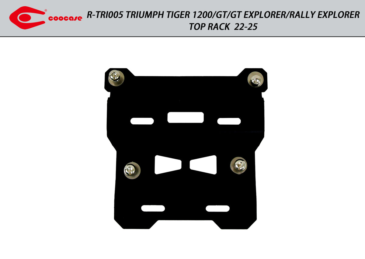 ZESTAW STELAŻY KUFER CENTRALNY + BOCZNE COOCASE TRIUMPH TIGER 1200/GT/GT EXPLORER/RALLY EXPLORER 22-25 KUFRY BOCZNE ASYMETRYCZNE – zdjęcie 4
