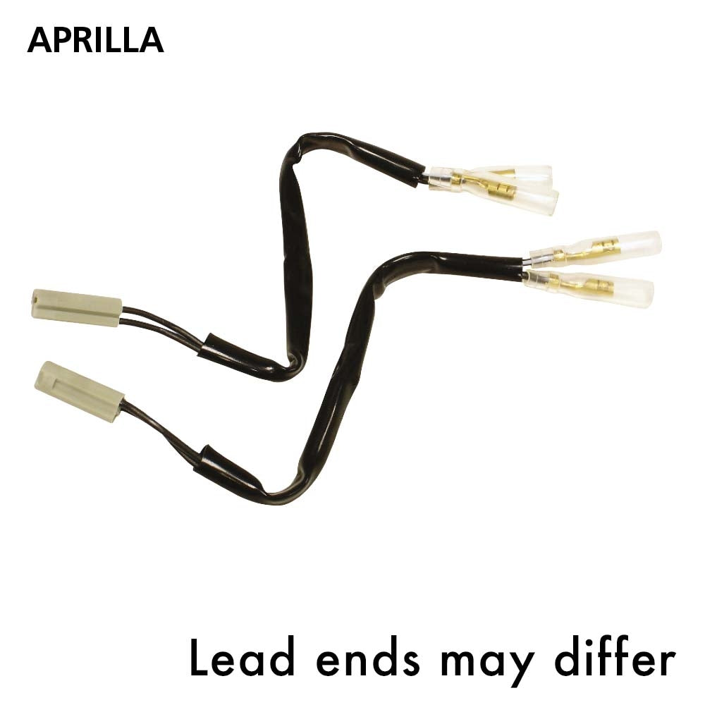 OXFORD PROMOCJA ZŁĄCZE (PRZEWÓD / PRZEJŚCIÓWKA / KABEL / PRZEDŁUŻACZ) KIERUNKOWSKAZÓW LED I ŻARÓWKOWYCH DO KOSTKI OEM APRILLIA