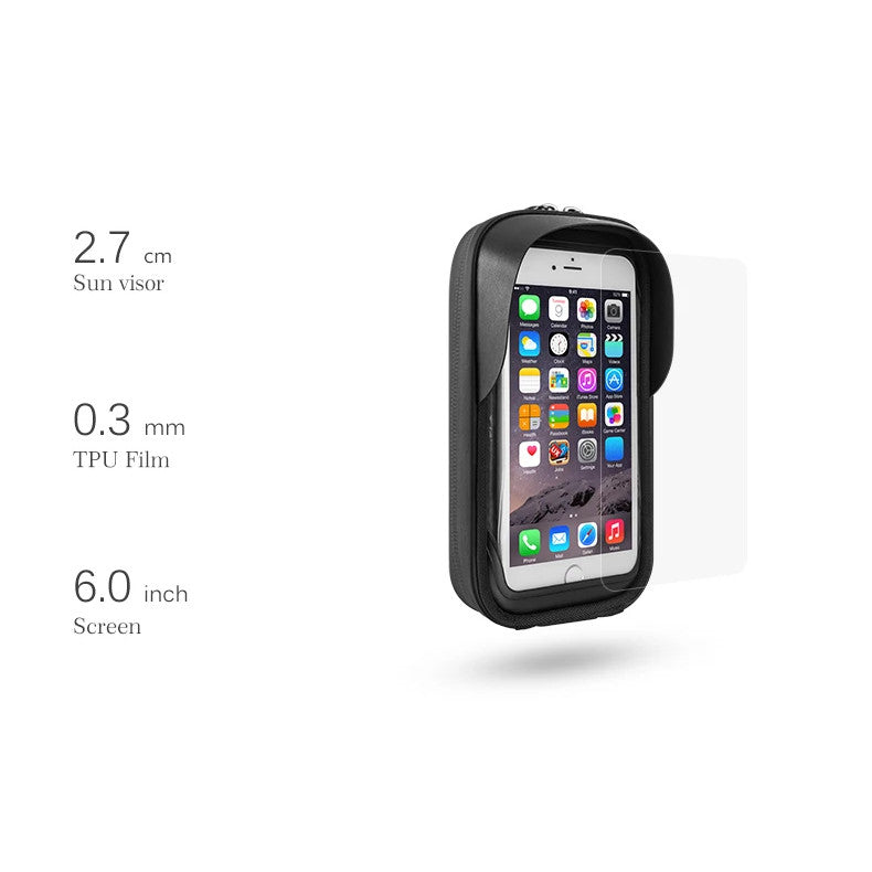 Sakwa, torba rowerowa na ramę z pokrowcem na telefon 6,2" Rockbros 009-42