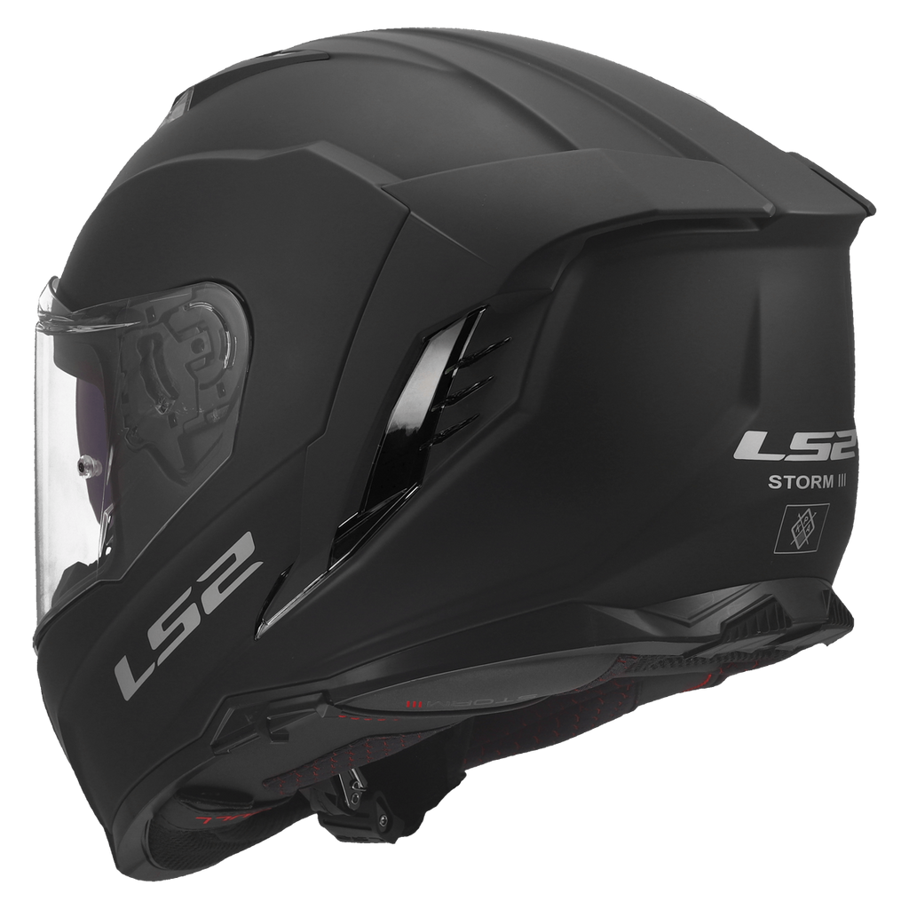 KASK LS2 FF818 STORM III SOLID MATT BLACK