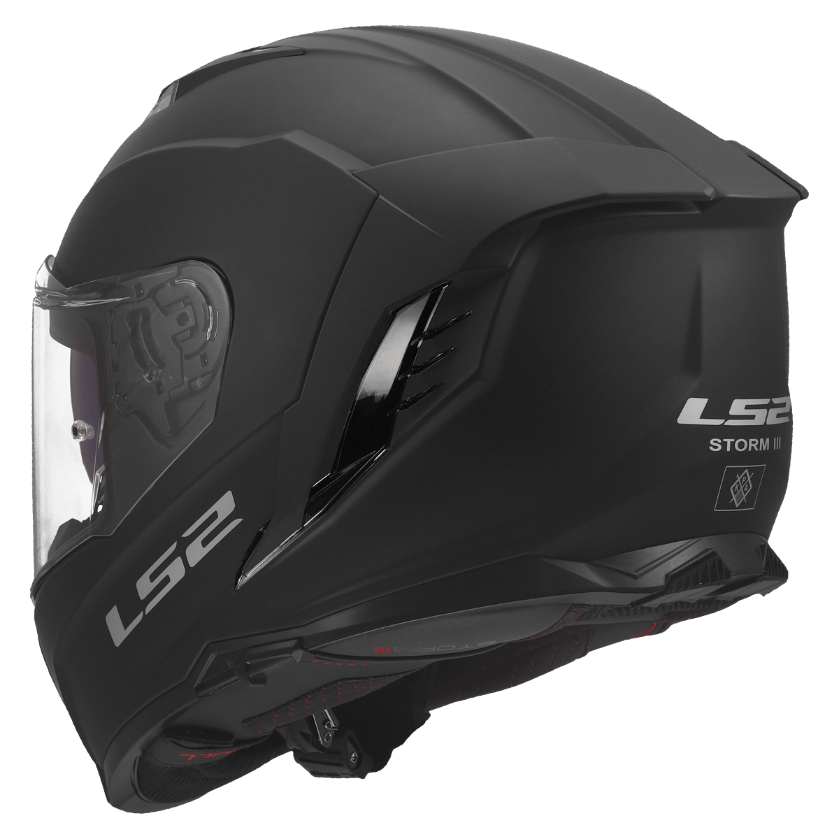 KASK LS2 FF818 STORM III SOLID MATT BLACK