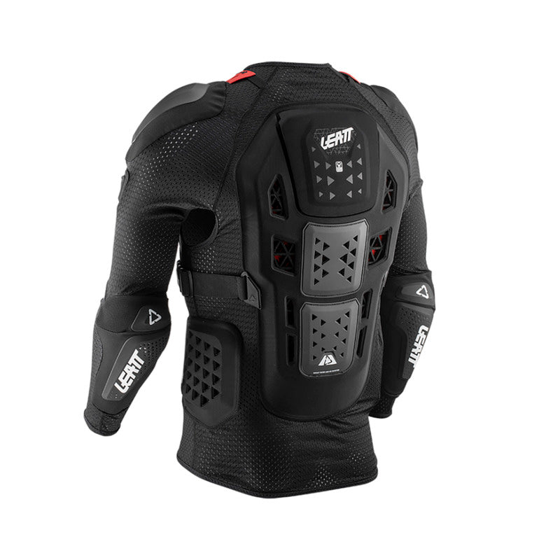 KOSZULKA Z OCHRANIACZAMI LEATT 3DF AIRFIT HYBRID BLACK (172-184CM) L/XL