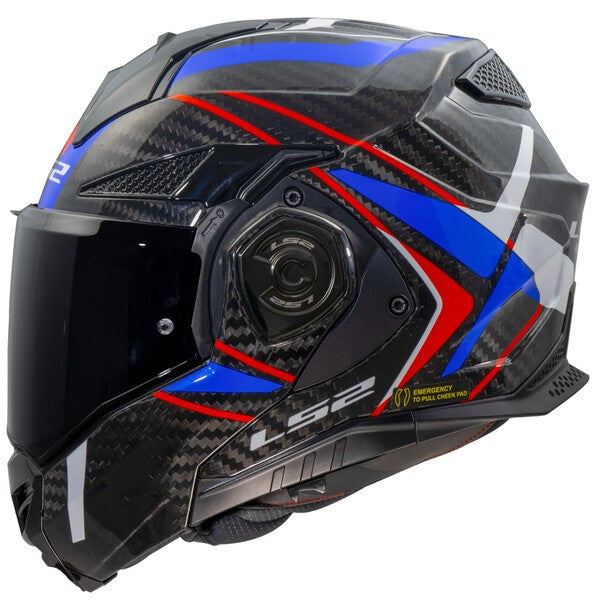 KASK LS2 FF901 ADVANT X C FUTURE II WH.BL.-06