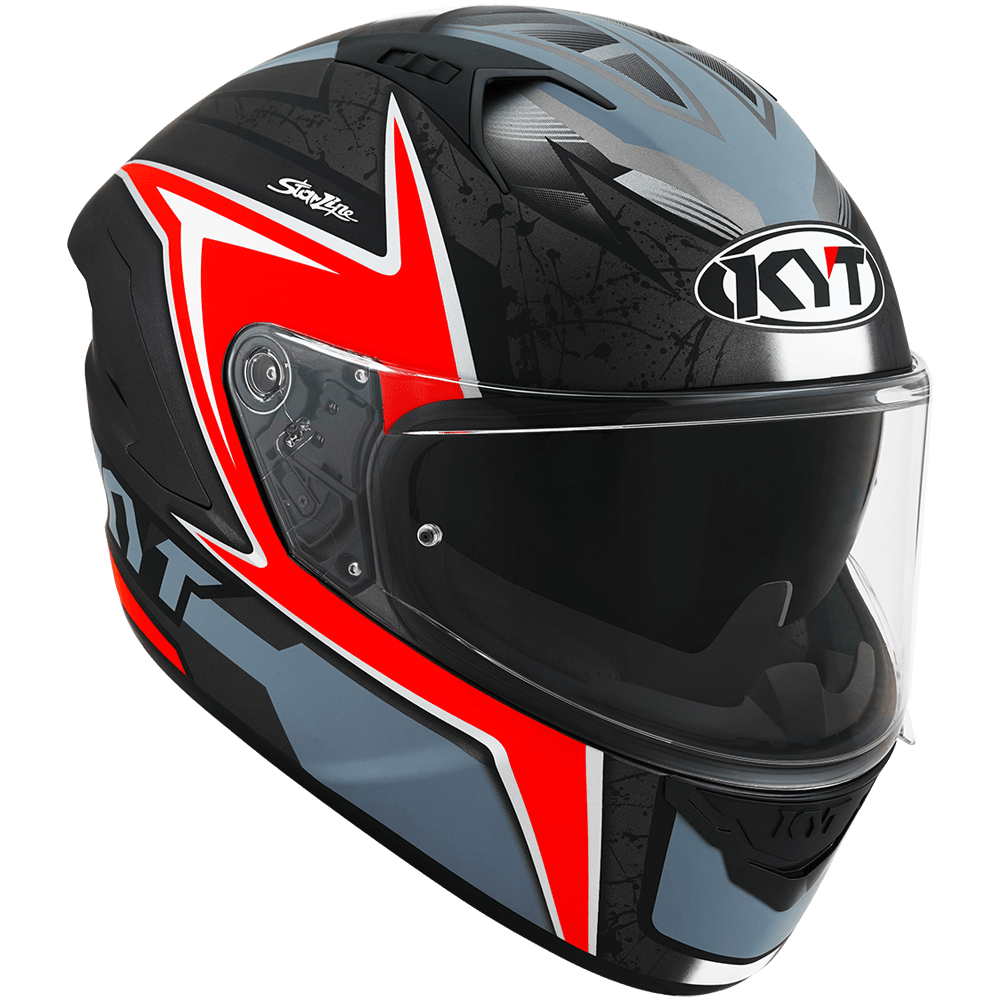 Kask Motocyklowy KYT NF-R MINDSET czerwony