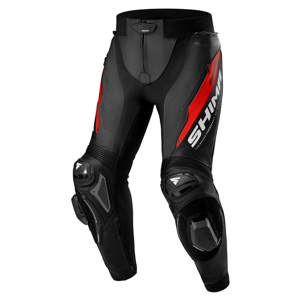 SHIMA MISSION ST MEN PNT BLK/RED