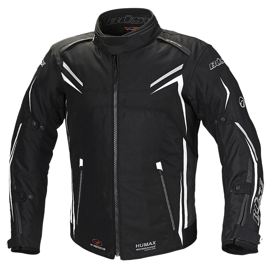 Kurtka motocyklowa BUSE Mugello czarna