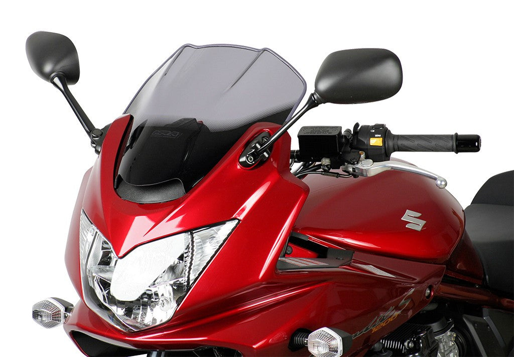 Szyba motocyklowa MRA SUZUKI GSF 650 S BANDIT WVB5/WVCJ 2005-2008, forma O, czarna