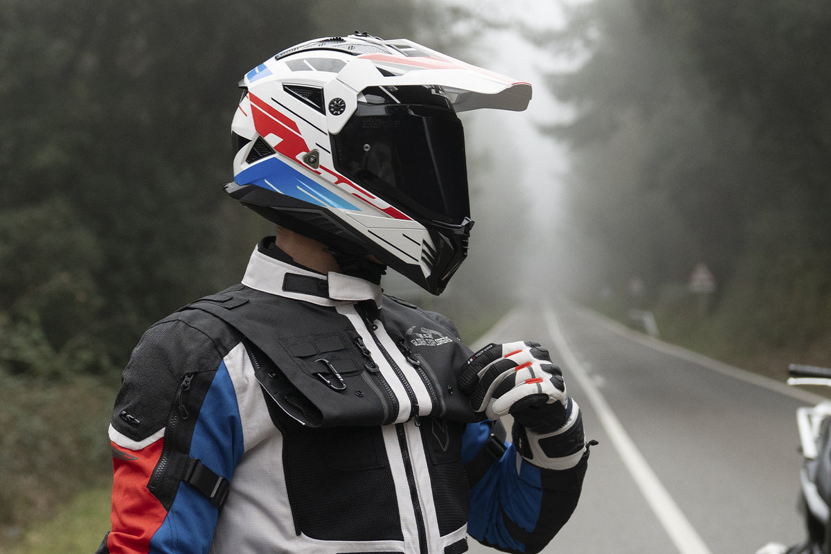 KURTKA LS2 BREAKOUT MAN SAND BLUE GREY