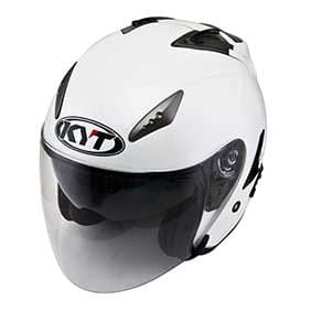 Kask Motocyklowy KYT HELLCAT perłowy biały