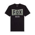 T-SHIRT FOX TYPEFACE PREM BLACK