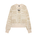 BLUZA DAMSKA FOX CIRCA 74 OVERSIZED FLEECE CREW OFF WHITE
