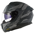 KASK LS2 FF808 STREAM II SHADOW M.TIT. GREY-06