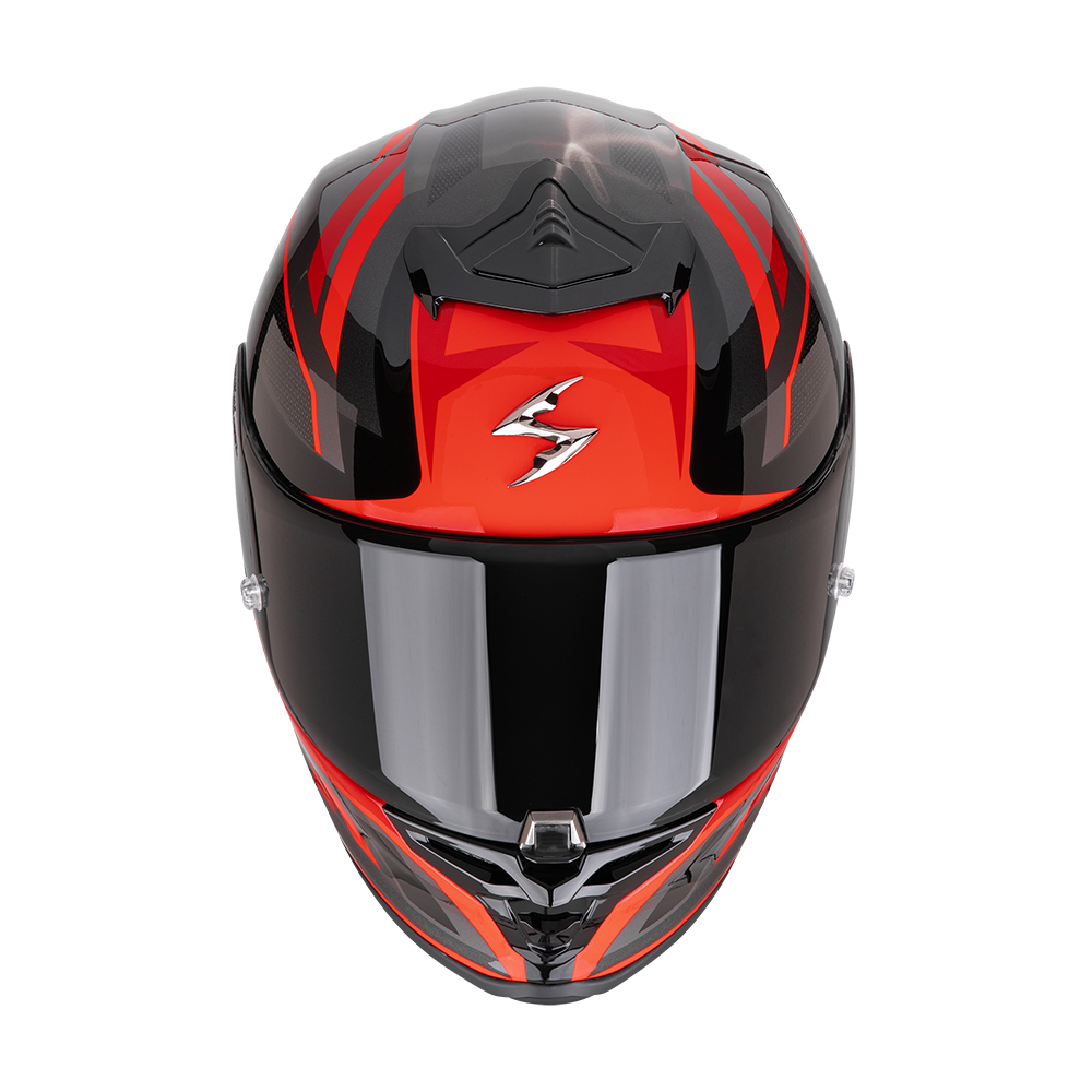 SCORPION KASK EXO-R1 II AIR VITAL BK-SIL-RED