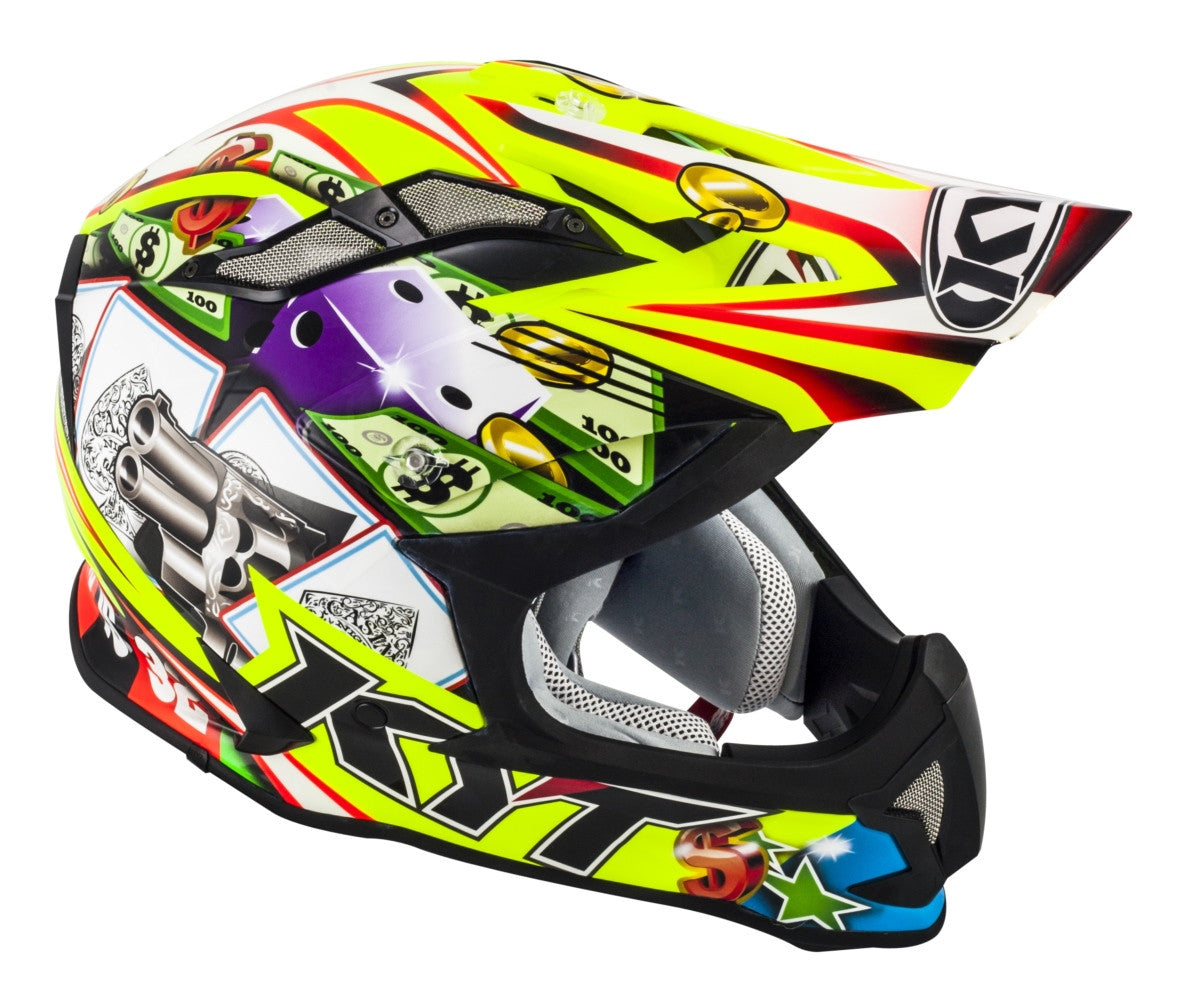 Kask Motocyklowy KYT STRIKE EAGLE ROULETTE – zdjęcie 3