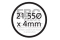 CFA339HH - Klocki hamulcowe rowerowe (spiekane) EBC Brakes