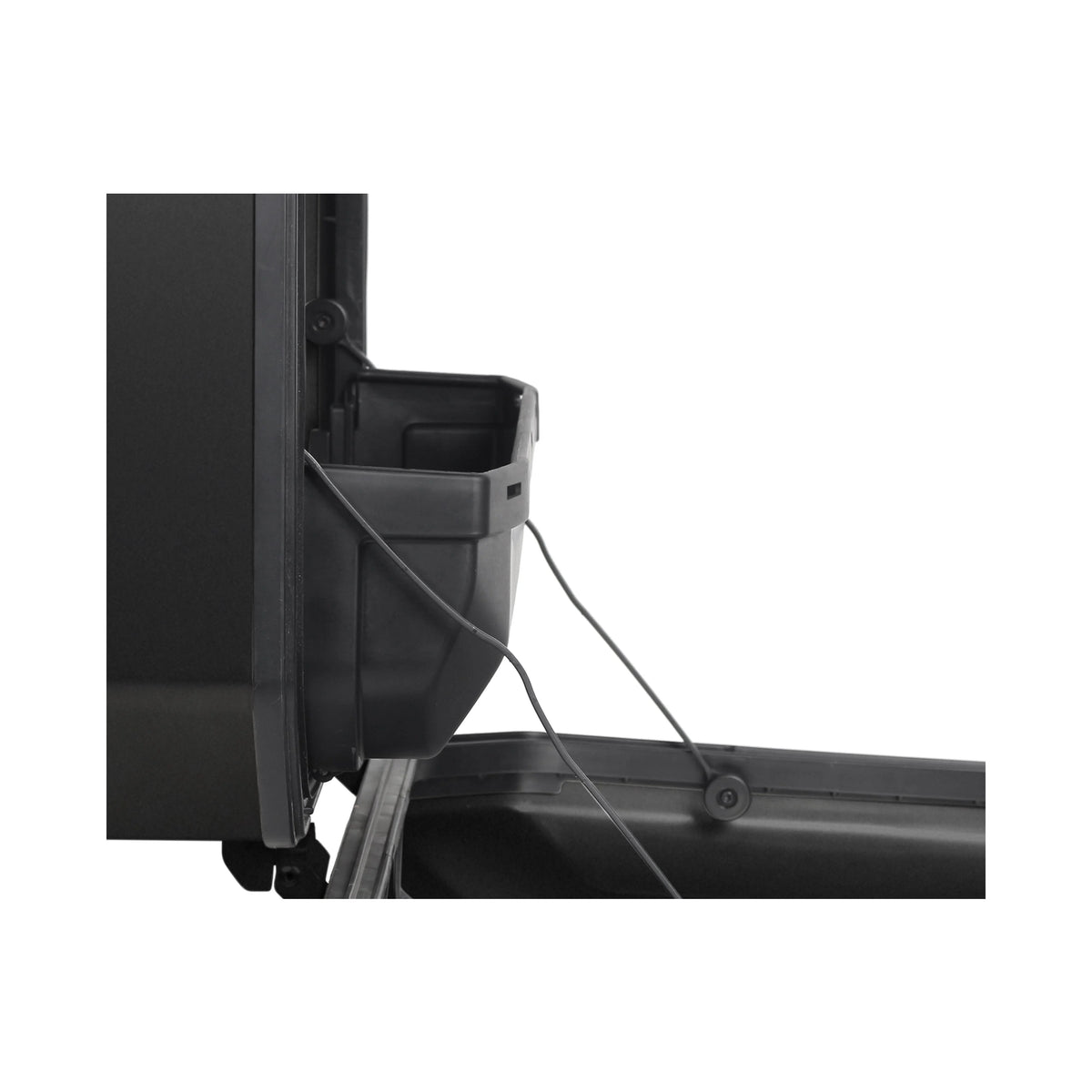 KUFER SHAD TERRA BLACK BOCZNY TR36 ALUMIN. PRAWY