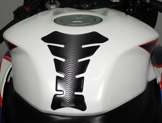 NAKLEJKA NA BAK TANKPAD KEITI WAVE SILVER