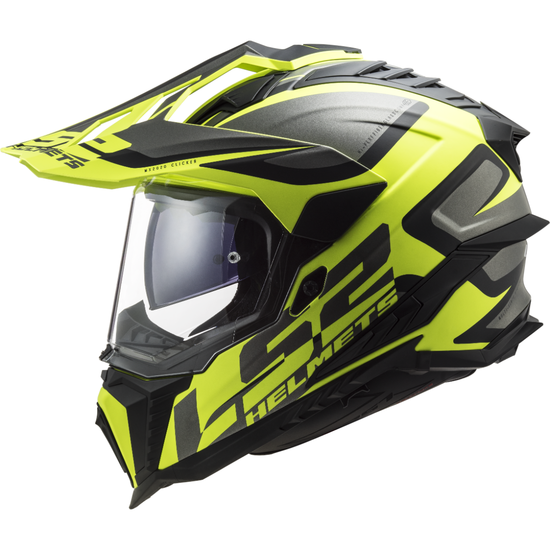 KASK LS2 MX701 EXPLORER ALTER MATT BLACK H-06
