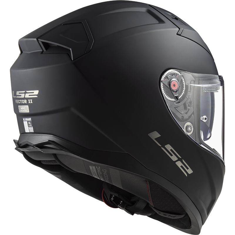 KASK LS2 FF811 VECTOR II SOLID MATT BLACK-06